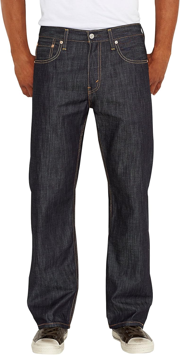 Levi's 569 ダークグレー デニムパンツ W32 L30 Amazon | Levi's Men's 569 Loose Straight Leg Jean, Static